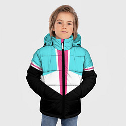 Куртка зимняя для мальчика Ретро 90-х, цвет: 3D-черный — фото 2