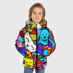 Куртка зимняя для мальчика Ромеро Бритто Настоящие лучшие друзья, цвет: 3D-красный — фото 2