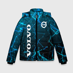 Куртка зимняя для мальчика Volvo Geometry, цвет: 3D-красный