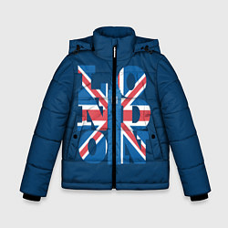 Куртка зимняя для мальчика LONDON Лондон, цвет: 3D-светло-серый