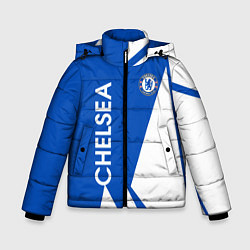Куртка зимняя для мальчика Челси спорт, цвет: 3D-черный