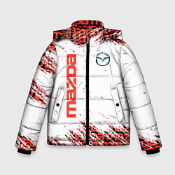 Куртка зимняя для мальчика MAZDA CX-6, цвет: 3D-светло-серый