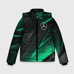 Зимняя куртка для мальчика MERCEDES-BENZ AMG NEON STRIPES PETRONAS