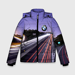 Зимняя куртка для мальчика BMW Ночная трасса