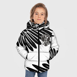 Куртка зимняя для мальчика ГЕРБ РОССИИ КРЫЛЬЯ СВОБОДЫ, цвет: 3D-красный — фото 2