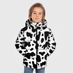 Куртка зимняя для мальчика БУРЕНКА ПАТТЕРН, цвет: 3D-светло-серый — фото 2