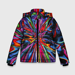 Зимняя куртка для мальчика Color pattern Impressionism