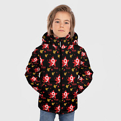 Куртка зимняя для мальчика 9 МАЯ ДЕНЬ ПОБЕДЫ, цвет: 3D-красный — фото 2