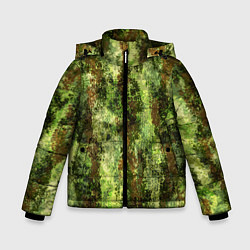 Зимняя куртка для мальчика Пиксельный камуфляж Шерхан Лес