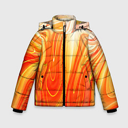 Зимняя куртка для мальчика Карамельная нуга Гранж