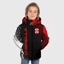 Куртка зимняя для мальчика Resident evil амбрелла, цвет: 3D-черный — фото 2
