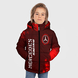 Куртка зимняя для мальчика MERCEDES Mercedes Racing Арт, цвет: 3D-черный — фото 2