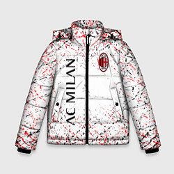 Зимняя куртка для мальчика Ac milan logo