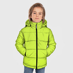 Куртка зимняя для мальчика Зеленый неон из фильма Барби, цвет: 3D-черный — фото 2