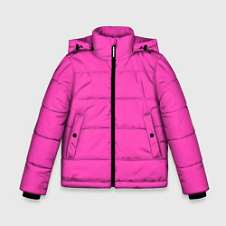 Куртка зимняя для мальчика Яркий розовый из фильма Барби, цвет: 3D-черный