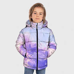 Куртка зимняя для мальчика Муссон Красок, цвет: 3D-черный — фото 2