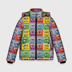 Куртка зимняя для мальчика Игра Сuphead, цвет: 3D-черный