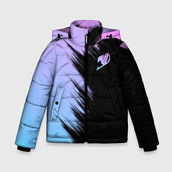 Куртка зимняя для мальчика Хвост феи - neon, цвет: 3D-черный
