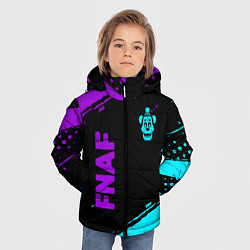 Куртка зимняя для мальчика Фредди - neon, цвет: 3D-светло-серый — фото 2