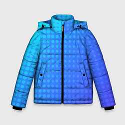 Куртка зимняя для мальчика Blue gradient, цвет: 3D-светло-серый
