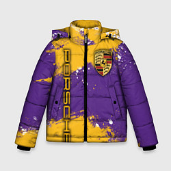 Зимняя куртка для мальчика PORSCHE- LAKERS COLORS