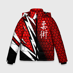 Зимняя куртка для мальчика Джиу - Джитсу : Красная броня