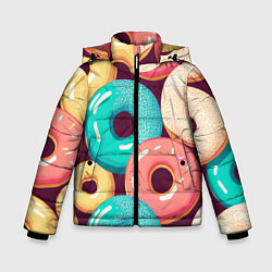 Зимняя куртка для мальчика Пончики и только пончики