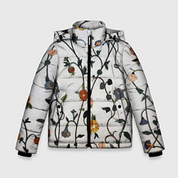 Зимняя куртка для мальчика Каменные цветы
