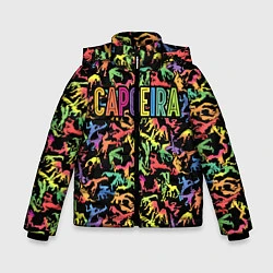 Куртка зимняя для мальчика Capoeira colorful mens, цвет: 3D-черный