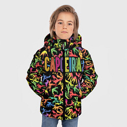 Куртка зимняя для мальчика Capoeira colorful mens, цвет: 3D-черный — фото 2
