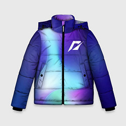 Куртка зимняя для мальчика Need for Speed northern cold, цвет: 3D-черный