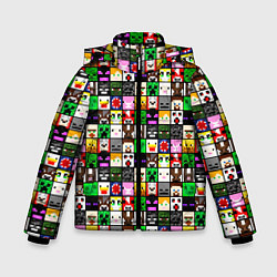 Зимняя куртка для мальчика Minecraft characters