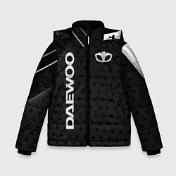 Куртка зимняя для мальчика Daewoo Карбон, цвет: 3D-черный