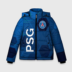 Зимняя куртка для мальчика PSG абстракция