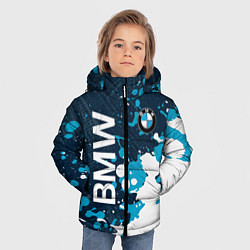 Куртка зимняя для мальчика Bmw Краска, цвет: 3D-красный — фото 2