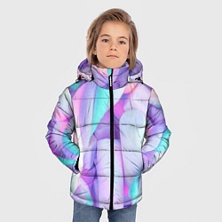 Куртка зимняя для мальчика Необычные конфеты, цвет: 3D-красный — фото 2