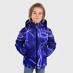 Куртка зимняя для мальчика Многочисленные молнии, цвет: 3D-светло-серый — фото 2