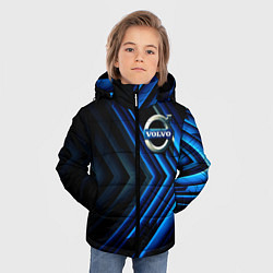 Куртка зимняя для мальчика Volvo строгий стиль, цвет: 3D-светло-серый — фото 2