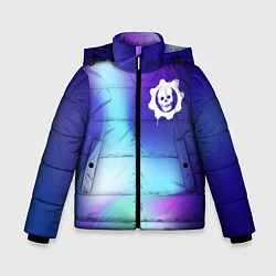 Куртка зимняя для мальчика Gears of War northern cold, цвет: 3D-черный
