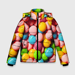 Зимняя куртка для мальчика Много ярких конфет