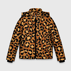 Зимняя куртка для мальчика Леопардовый цвет