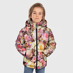 Куртка зимняя для мальчика Море из цветов, цвет: 3D-красный — фото 2
