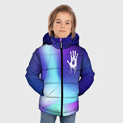 Куртка зимняя для мальчика Death Stranding northern cold, цвет: 3D-черный — фото 2