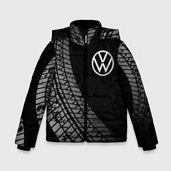 Зимняя куртка для мальчика Volkswagen tire tracks