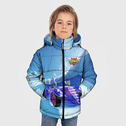 Куртка зимняя для мальчика Blaze the Cat - Team Sonic racing, цвет: 3D-светло-серый — фото 2