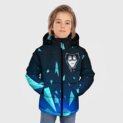 Куртка зимняя для мальчика Poppy Playtime взрыв частиц, цвет: 3D-черный — фото 2