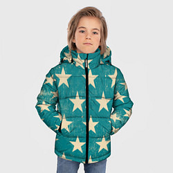 Куртка зимняя для мальчика Super stars, цвет: 3D-светло-серый — фото 2