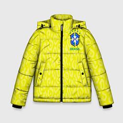 Зимняя куртка для мальчика Форма сборной Бразилии ЧМ 2022
