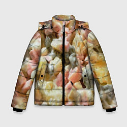 Куртка зимняя для мальчика Салат оливье, цвет: 3D-черный