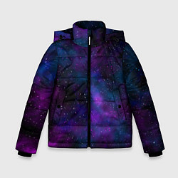 Зимняя куртка для мальчика Космос с галактиками
